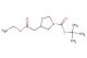 tert-butyl 3-(2-ethoxy-2-oxoethyl)pyrrolidine-1-carboxylate