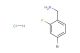 (4-bromo-2-fluorophenyl)methanamine hydrochloride