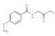 N-(2-amino-2-oxoethyl)-4-methoxybenzamide