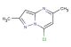 7-chloro-2,5-dimethyl-pyrazolo[1,5-a]pyrimidine