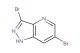 3,6-dibromo-1H-pyrazolo[4,3-b]pyridine