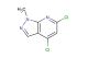 4,6-dichloro-1-methyl- 1H-pyrazolo[3,4-b]pyridine
