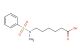 6-(Benzenesulfonyl-methyl-amino)-hexanoic acid