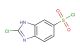 2-chloro-3H-benzoimidazole-5-sulfonyl chloride