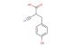 2-cyano-3-(4-hydroxyphenyl)propanoic acid