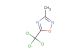 3-methyl-5-(trichloromethyl)-1,2,4-oxadiazole
