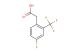 4-fluoro-2-(trifluoromethyl)phenylacetic acid