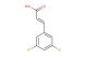 (E)-3-(3,5-difluorophenyl)acrylic acid