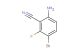 6-amino-3-bromo-2-fluorobenzonitrile