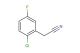 2-chloro-5-fluorobenzyl cyanide
