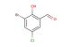 3-bromo-5-chloro-2-hydroxybenzaldehyde
