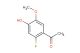 2'-fluoro-4'-hydroxy-5'-methoxyacetophenone