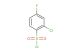 2-chloro-4-fluorobenzenesulfonyl chloride