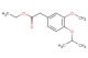 ethyl 4-isopropoxy-3-methoxyphenylacetate