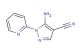 5-amino-1-(pyridin-2-yl)-1H-pyrazole-4-carbonitrile