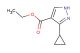 ethyl 3-cyclopropylpyrazole-4-carboxylate