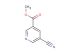 5-cyano-3-pyridinecarboxylic acid methyl ester