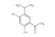 1-(2,4-dihydroxy-5-isopropylphenyl)ethanone