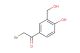 2-bromo-1-[4-hydroxy-3-(hydroxymethyl)phenyl]ethan-1-one