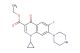 ethyl 1-cyclopropyl-6-fluoro-4-oxo-7-(piperazin-1-yl)-1,4-dihydroquinoline-3-carboxylate