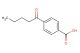 4-pentanoylbenzoic acid