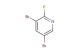 3,5-dibromo-2-fluoropyridine