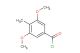 3,5-dimethoxy-4-methyl-benzoyl chloride