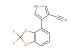 4-(2,2-difluorobenzo[d][1,3]dioxol-4-yl)-1H-pyrrole-3-carbonitrile