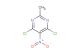 4,6-dichloro-2-methyl-5-nitropyrimidine