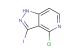 4-chloro-3-iodo-1H-pyrazolo[4,3-c]pyridine