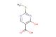 4-hydroxy-2-(methylthio)pyrimidine-5-carboxylic acid