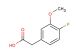 4-fluoro-3-methoxyphenylacetic acid
