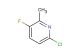 6-chloro-3-fluoro-2-methylpyridine