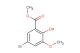 methyl 2-hydroxy-3-methoxy-5-bromobenzoate