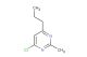 4-chloro-2-methyl-6-propylpyrimidine