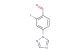 2-fluoro-4-[1,2,4]triazol-1-yl-benzaldehyde
