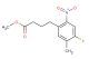 methyl 4-(4-fluoro-5-methyl-2-nitrophenyl)butanoate