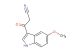 3-(5-methoxy-1H-indol-3-yl)-3-oxopropionitrile