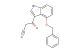 3-(4-benzyloxy-1H-indol-3-yl)-3-oxopropionitrile
