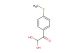 2,2-dihydroxy-1-(4-(methylthio)phenyl)ethanone