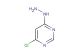 4-chloro-6-hydrazinopyrimidine