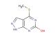 4-(methylthio)-1H-pyrazolo[3,4-d]pyrimidin-6-ol