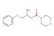 3-amino-1-morpholino-4-(phenylthio)butan-1-one