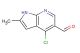 4-chloro-2-methyl-1H-pyrrolo[2,3-b]pyridine-5-carbaldehyde
