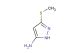 3-(methylthio)-1H-pyrazol-5-amine
