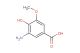 3-amino-4-hydroxy-5-methoxybenzoic acid