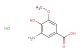 3-amino-4-hydroxy-5-methoxybenzoic acid hydrochloride
