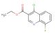 ethyl 4-chloro-8-fluoroquinoline-3-carboxylate