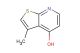 3-methyl-thieno[2,3-b]pyridin-4-ol