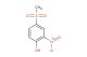 4-(methylsulfonyl)-2-nitrophenol